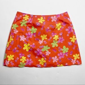 LILLY PULITZER Floral Garnichuri Lynnie Mini Skirt